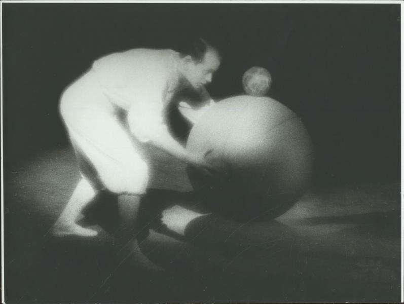 Жонглер с мячом, 1940 год, г. Москва