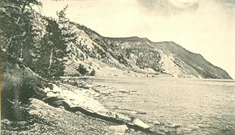 Берег острова Ольхона, 1905 год, Иркутская губ.