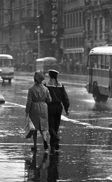 «Он и она», 1960-е, г. Ленинград