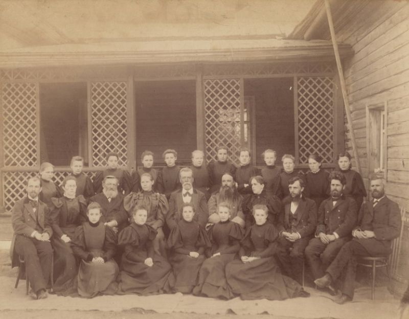 Мариинская женская гимназия: учащиеся и преподаватели, 1890 год, г. Череповец и Череповецкий район