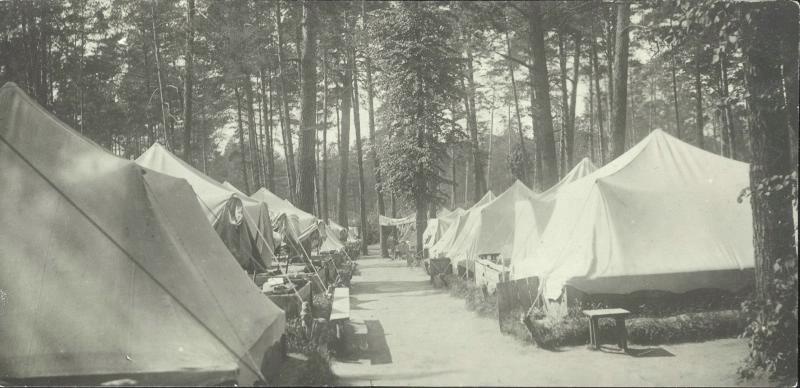 Летний лагерь на военных сборах, 1930-е