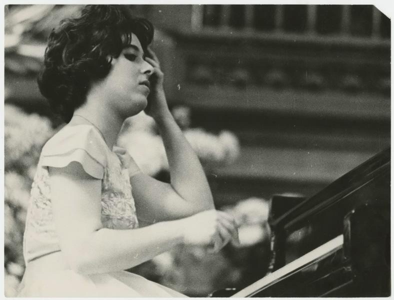 II Международный конкурс имени Чайковского. Американская пианистка Сьюзен Старр, 1 апреля 1962 - 7 мая 1962, г. Москва
