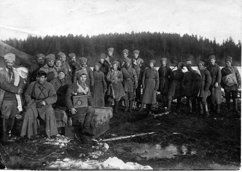 Позиция курсовой батареи, 12 марта 1921, г. Кронштадт. Видео «Кронштадт-1921» с этой фотографией.