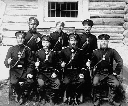 Бутырская тюрьма. Группа надзирателей, 1897 - 1903, г. Москва