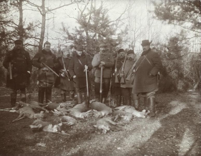 На охоте, 1903 - 1910