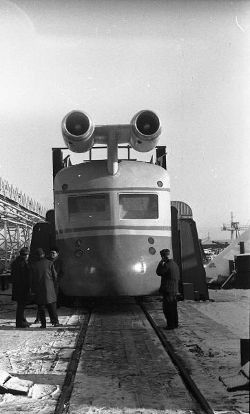 Скоростной вагон-лаборатория, 1970 год, г. Калинин