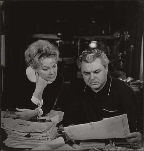 Ирина Скобцева и Сергей Бондарчук, 1960-е