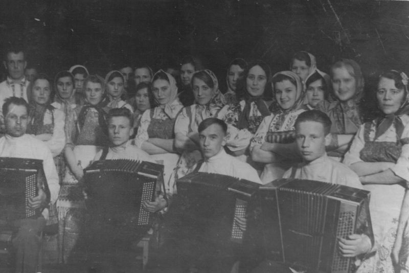 Хор городского дома культуры, 1941 год, г. Череповец и Череповецкий район