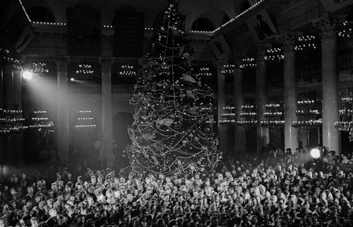 Елка в колонном зале Дома Союзов, январь 1935, г. Москва
