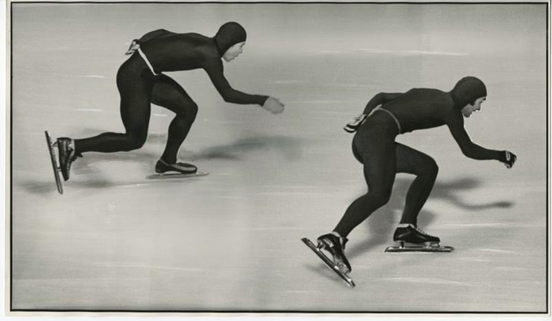 Конькобежцы, 1977 год