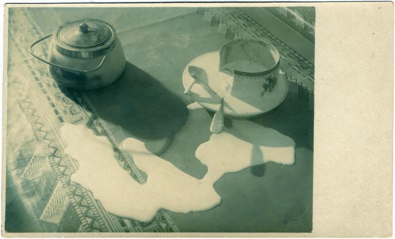 Этюд (Сахарница и разбитая чашка), 1935 год