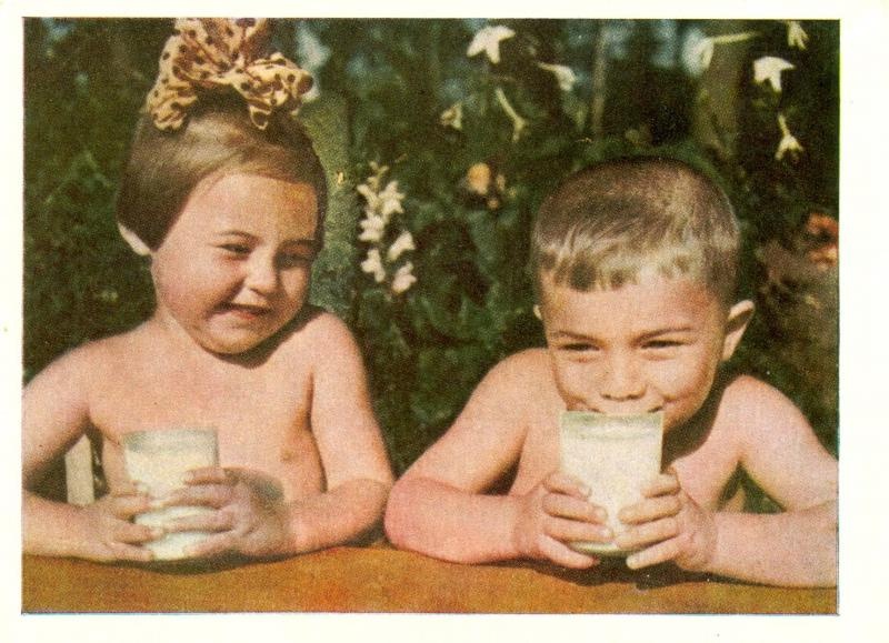 Молоко, 1958 год