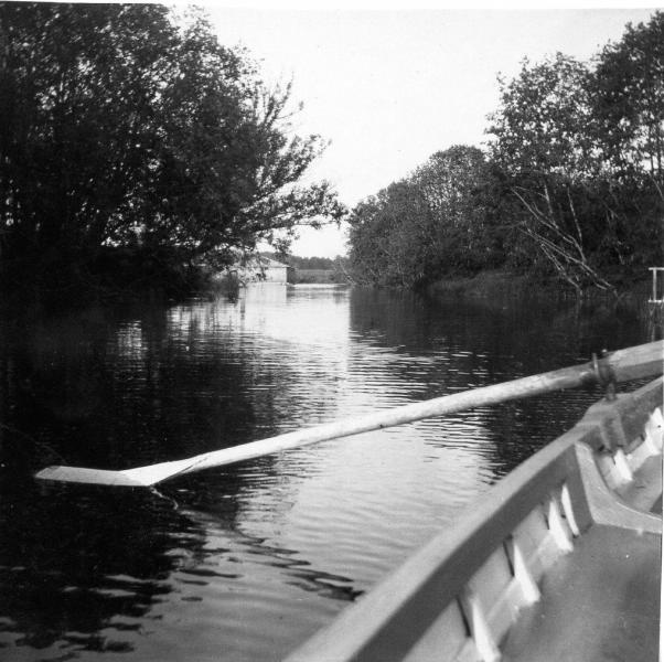 Вид с лодки на реку, 1905 год