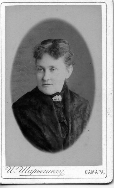 Портрет женщины, 1890-е, г. Самара