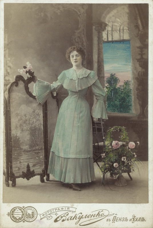 Портрет Дуни Валиной, 1891 год, г. Тула