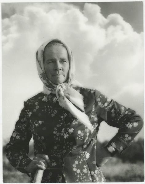 Бригадир полеводов Ольга Корнеевна Климова, 1970-е