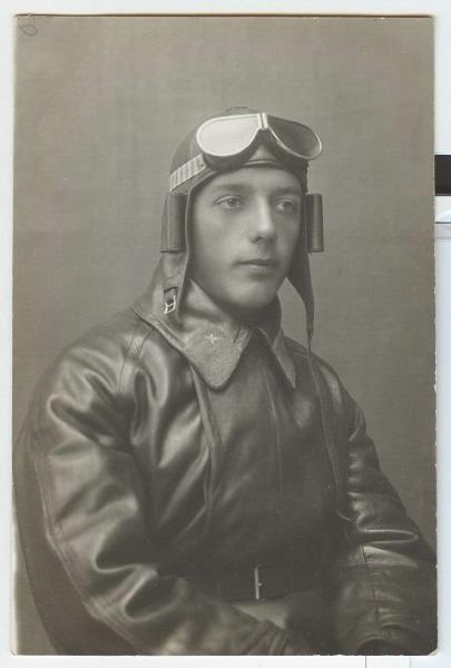 Советский военный летчик, 1931 год, г. Ленинград