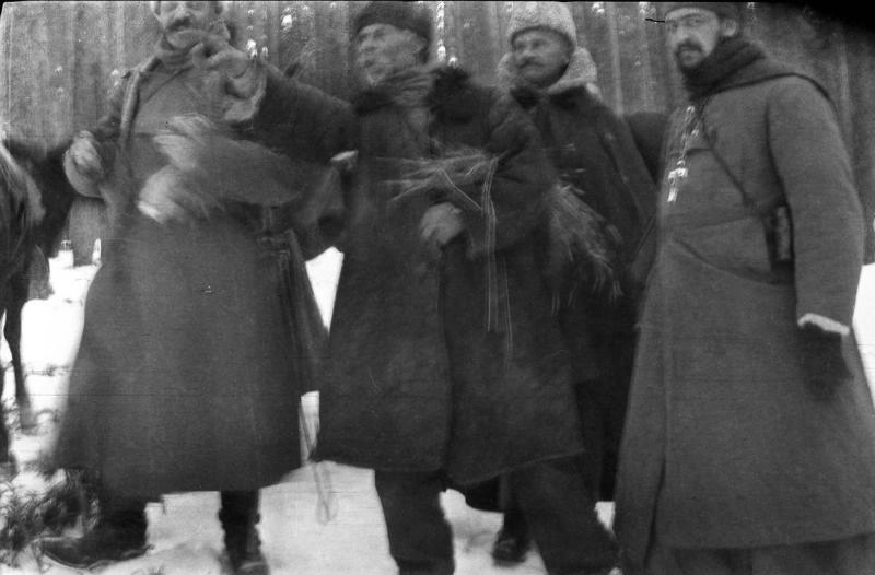 Четверо мужчин, 1914 - 1918
