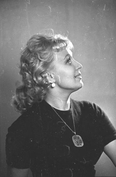 Ирина Муштакова, 1950-е, г. Москва