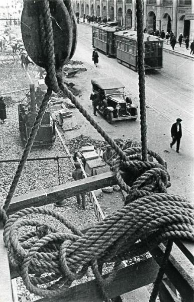Асфальтирование улиц, 1931 год