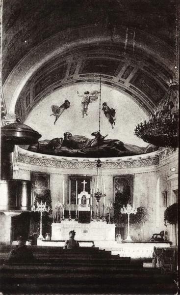 Интерьер французской церкви святого Людовика, 1903 - 1910, г. Москва