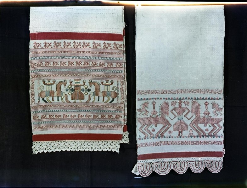 Рушники с вышивкой, 1960-е