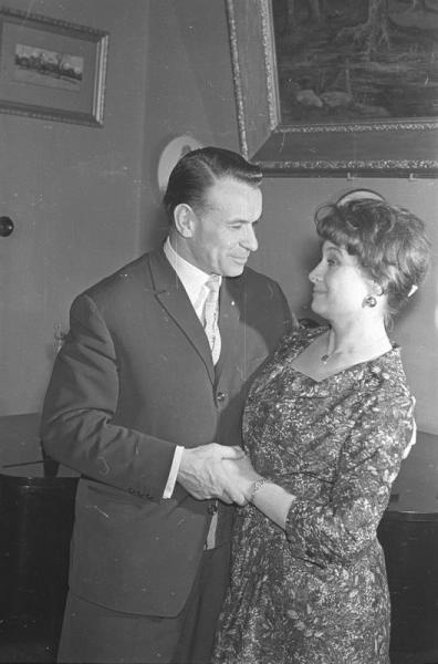 Константин и Валерия Бесковы, 1961 год, г. Москва. 