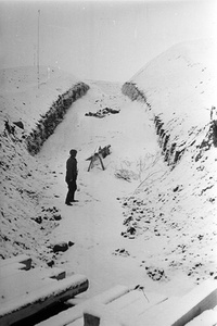 Войска на подходе к Толькемиту, 26 января 1945, Восточная Пруссия. Восточно-Прусская операция. Территория современной Польши.Выставка «Восточно-Прусская операция» с этой фотографией.