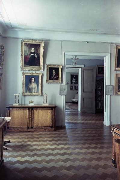 Анфилада комнат, 1955 - 1956, Московская обл., Красногорский р-н, пос. Архангельское