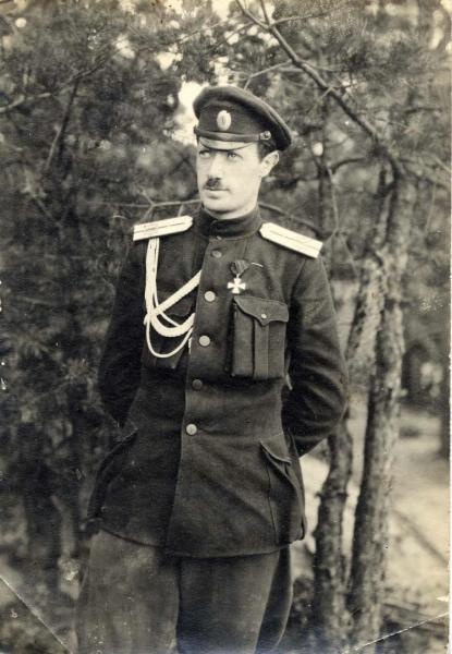 Штабс-капитан Экспедиционного корпуса Русской армии во Франции, 1917 - 1918