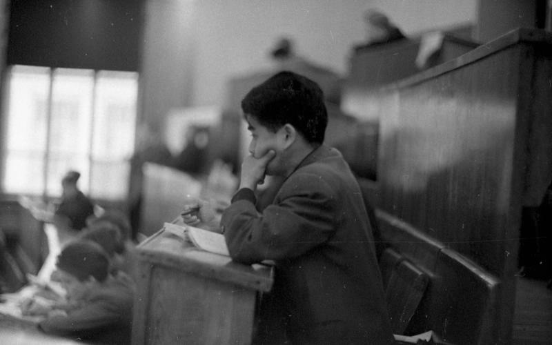В аудитории, 1963 - 1964, г. Москва