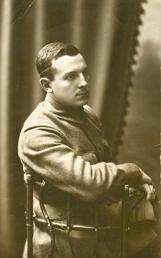 Мужской портрет, 1919 год
