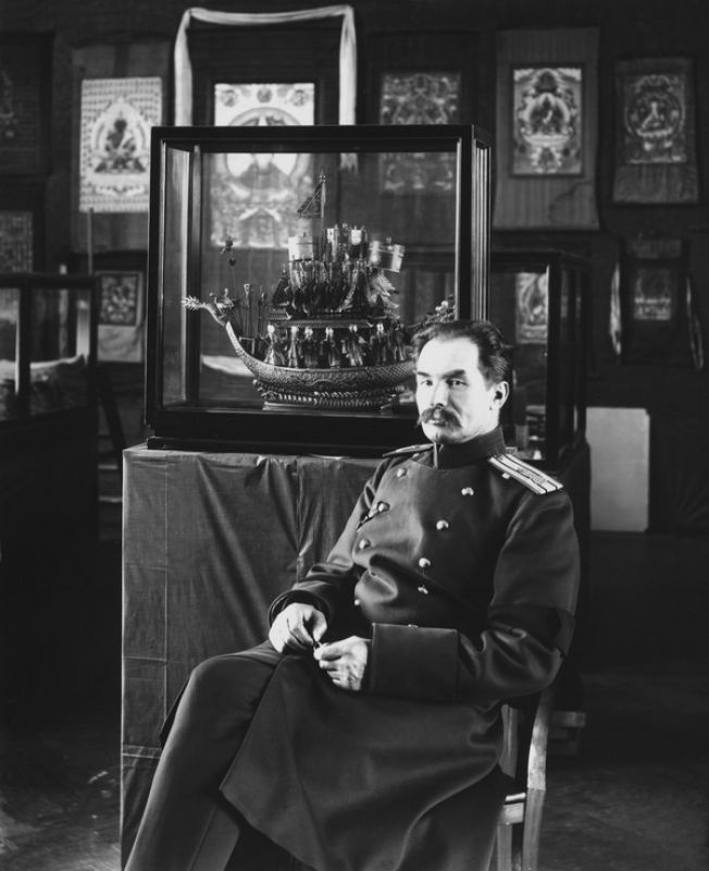 Путешественник полковник Петр Кузьмич Козлов, 1910 год, г. Санкт-Петербург