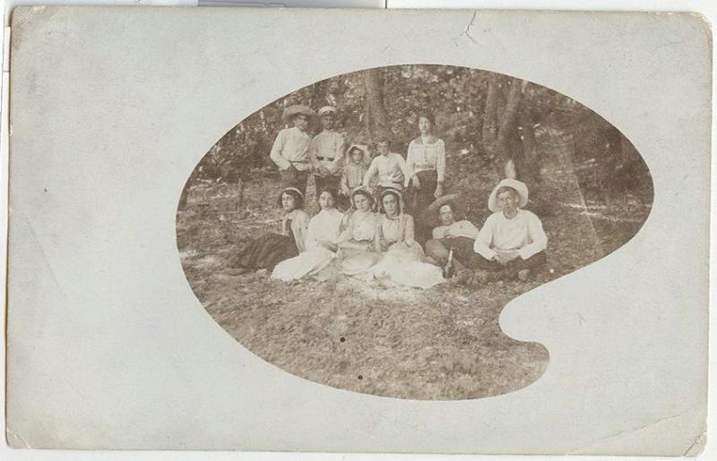 На лесной поляне, 1920-е