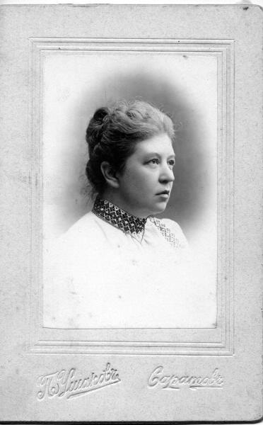 Портрет женщины, 1900-е, г. Саратов