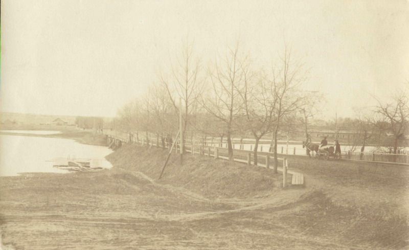 Череповецкий док у реки Ягорбы, 1900-е, г. Череповец и Череповецкий район