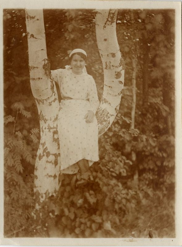 Варвара, 1910 год, Владимирская губ., г. Муром. Из семейного альбома жителей Мурома Бычковых.