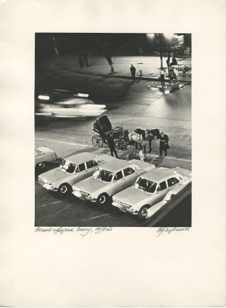 Ночной извозчик, 1972 год, Азербайджанская ССР, г. Баку