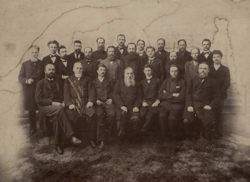 Члены Череповецкой Земской управы, 25 февраля 1903, г. Череповец и Череповецкий район