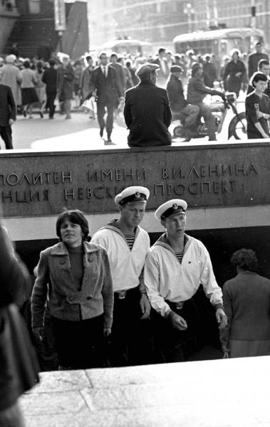 Моряки, 1960-е, г. Ленинград