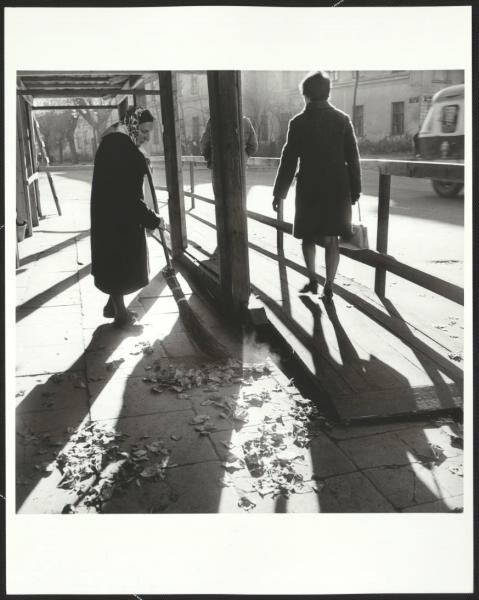 Раннее осеннее утро, 1965 год, Литовская ССР, г. Вильнюс. Выставки «Утро в городе» и&nbsp;«Свет и тени» с этой фотографией.&nbsp;