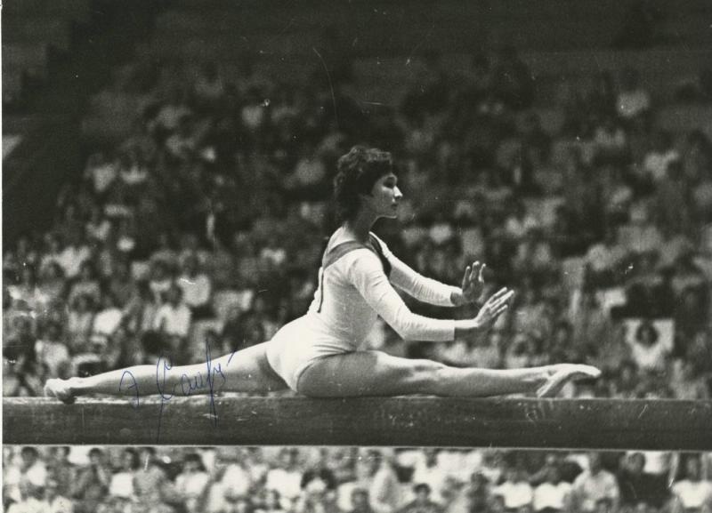 Гимнастка Эльвира Саади, 1970-е