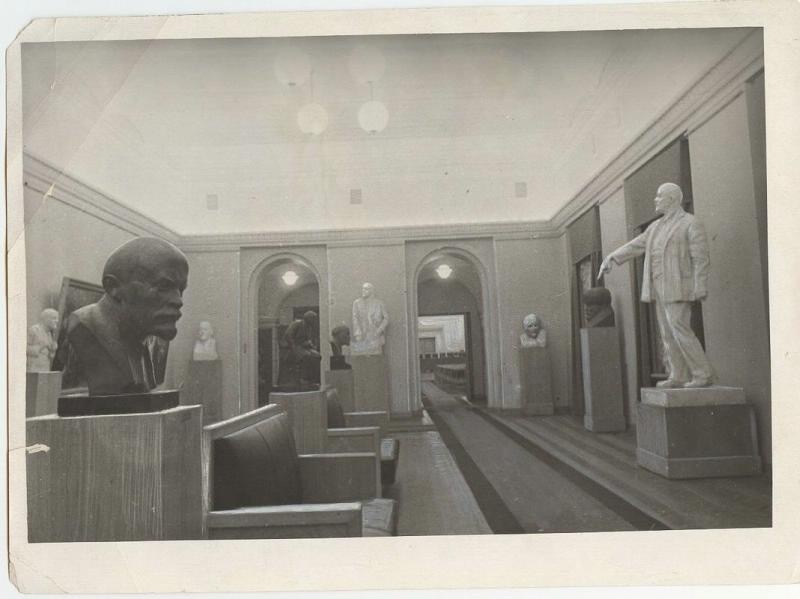 Музей Владимира Ленина. Зал «Ленин в искусстве», 1936 год, г. Москва