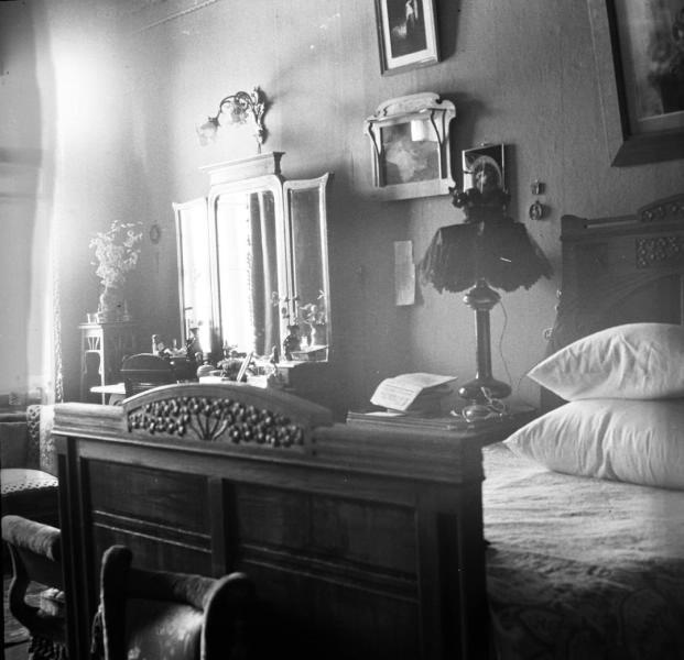 Спальня артистки Веры Шуваловой, 1911 год, г. Санкт-Петербург