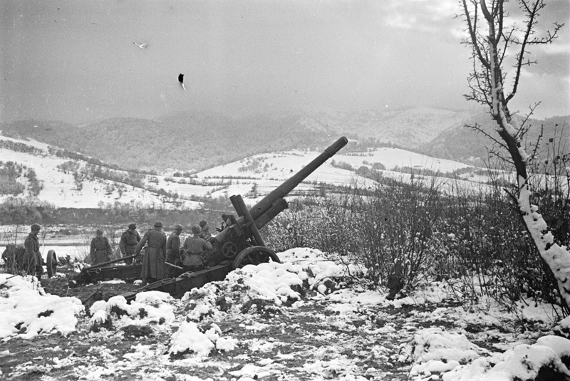 Восточно карпатская операция 1944 карта