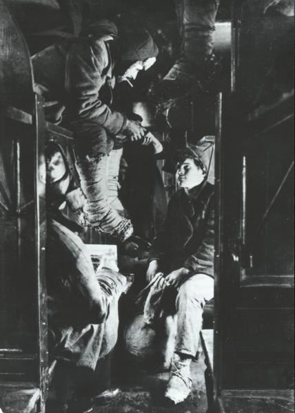 Строитель Магнитки Калмыков, 1929 год, г. Магнитогорск. Выставка «История страны под стук колес» с этой фотографией.