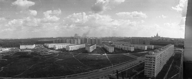 Новый район Москвы, 1970-е, г. Москва