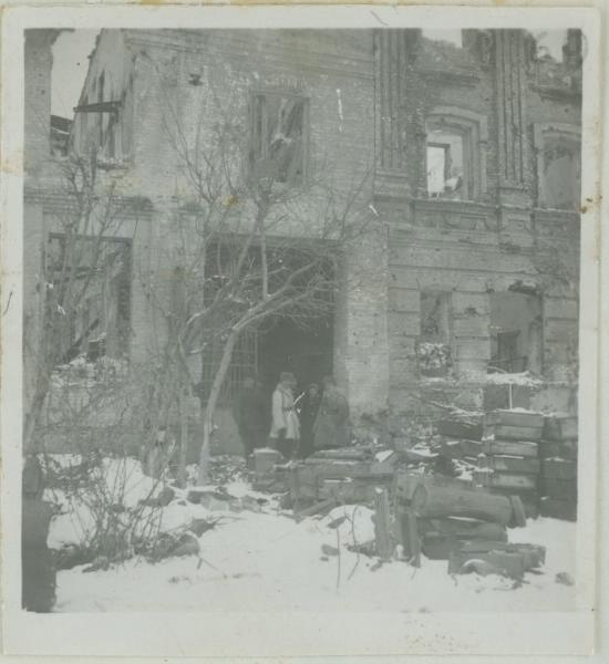 Разрушенный дом, 22 июня 1941 - 9 мая 1945
