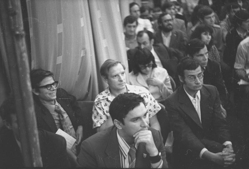 20-летие журнала «Юность». Публика в зале, 10 июня 1975, г. Москва