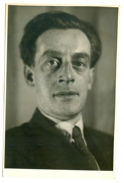 Портрет актера. Спектакль «Вступление», 1933 - 1937. Предположительно, автор снимка Алексей Темерин.